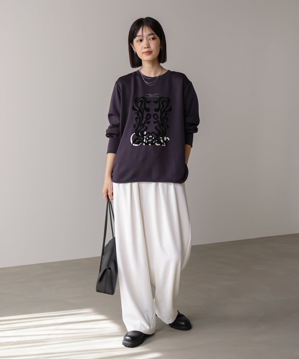 パウンドストレッチARTロゴプルオーバー