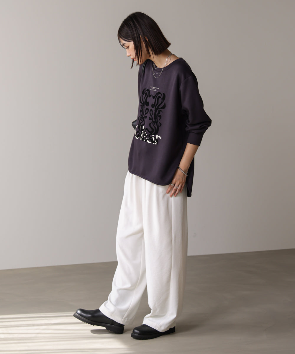 パウンドストレッチARTロゴプルオーバー