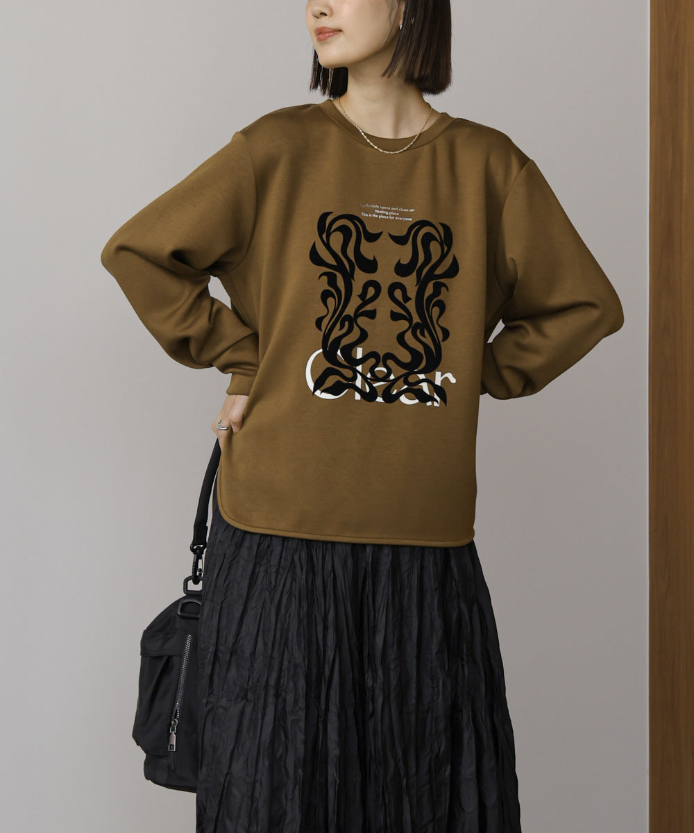パウンドストレッチARTロゴプルオーバー