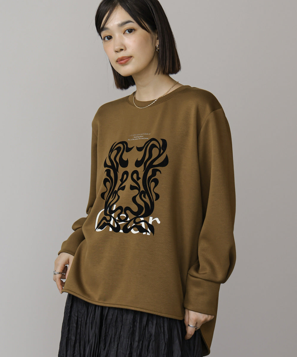パウンドストレッチARTロゴプルオーバー
