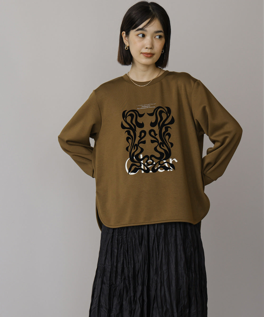 パウンドストレッチARTロゴプルオーバー