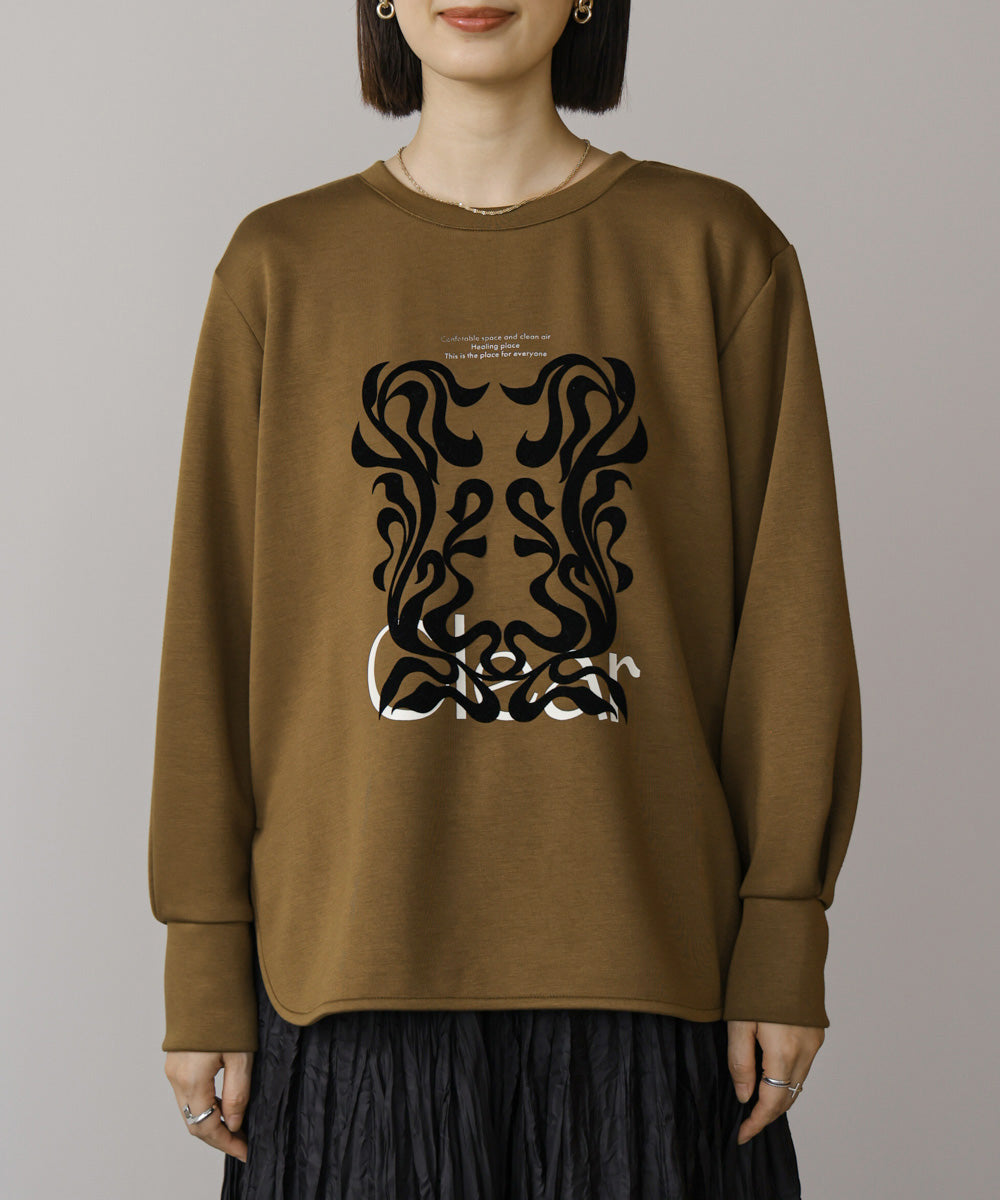 パウンドストレッチARTロゴプルオーバー