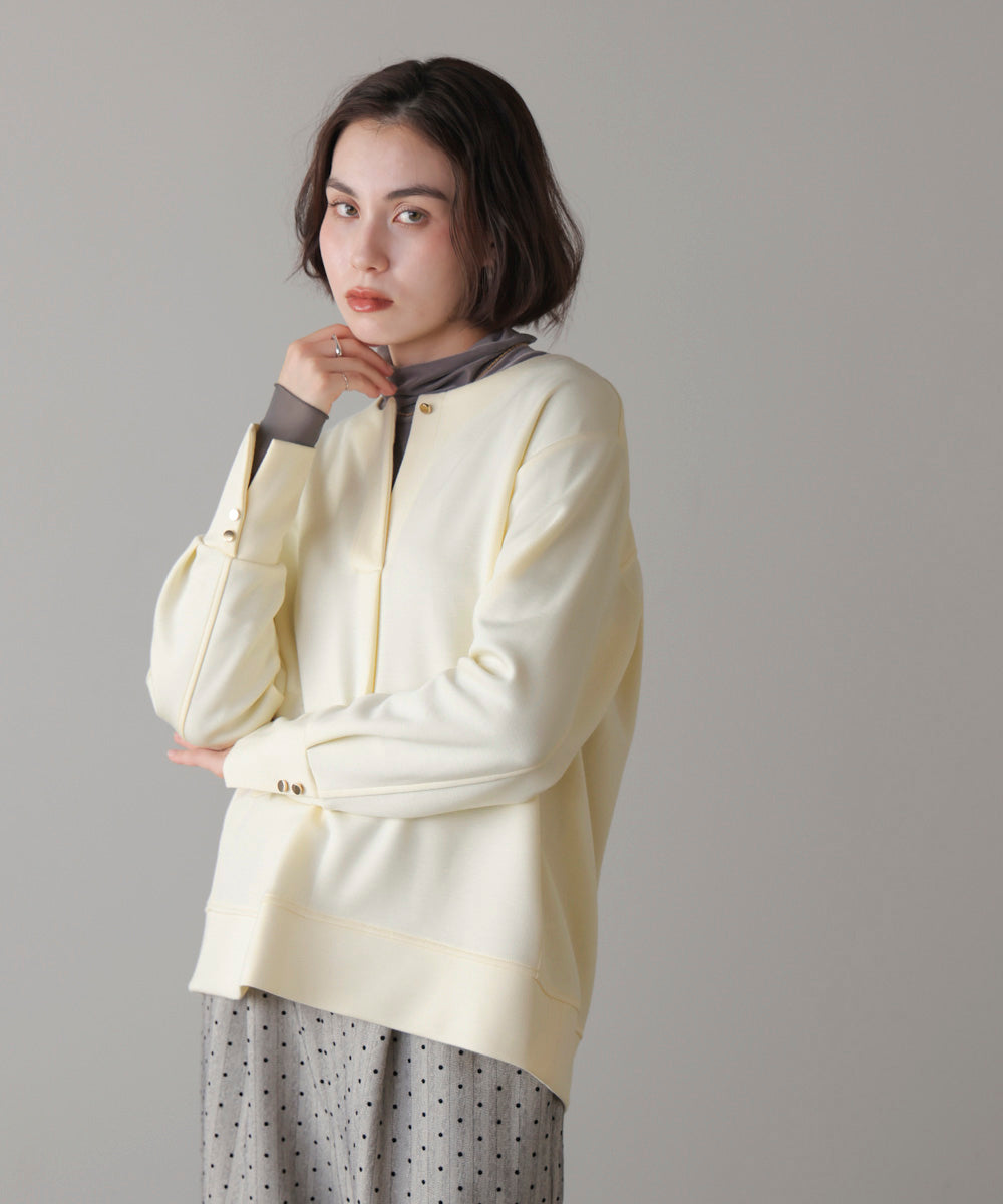 パウンドストレッチフレアプルオーバー