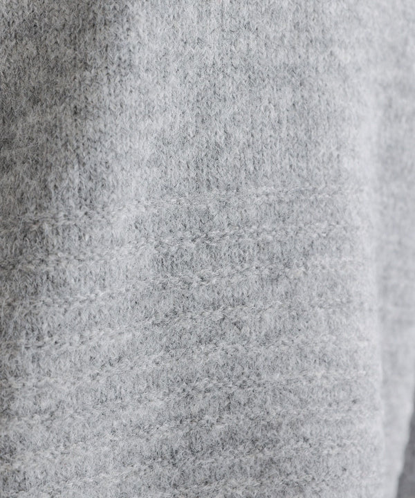 立体ボーダーニット