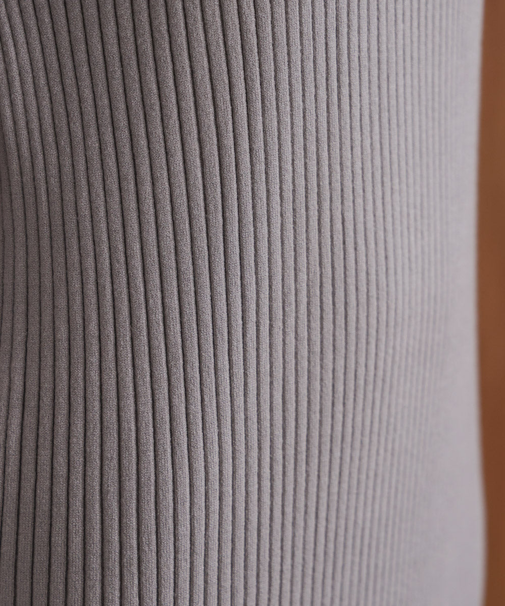 シャギーチュニックリブワンピースセット