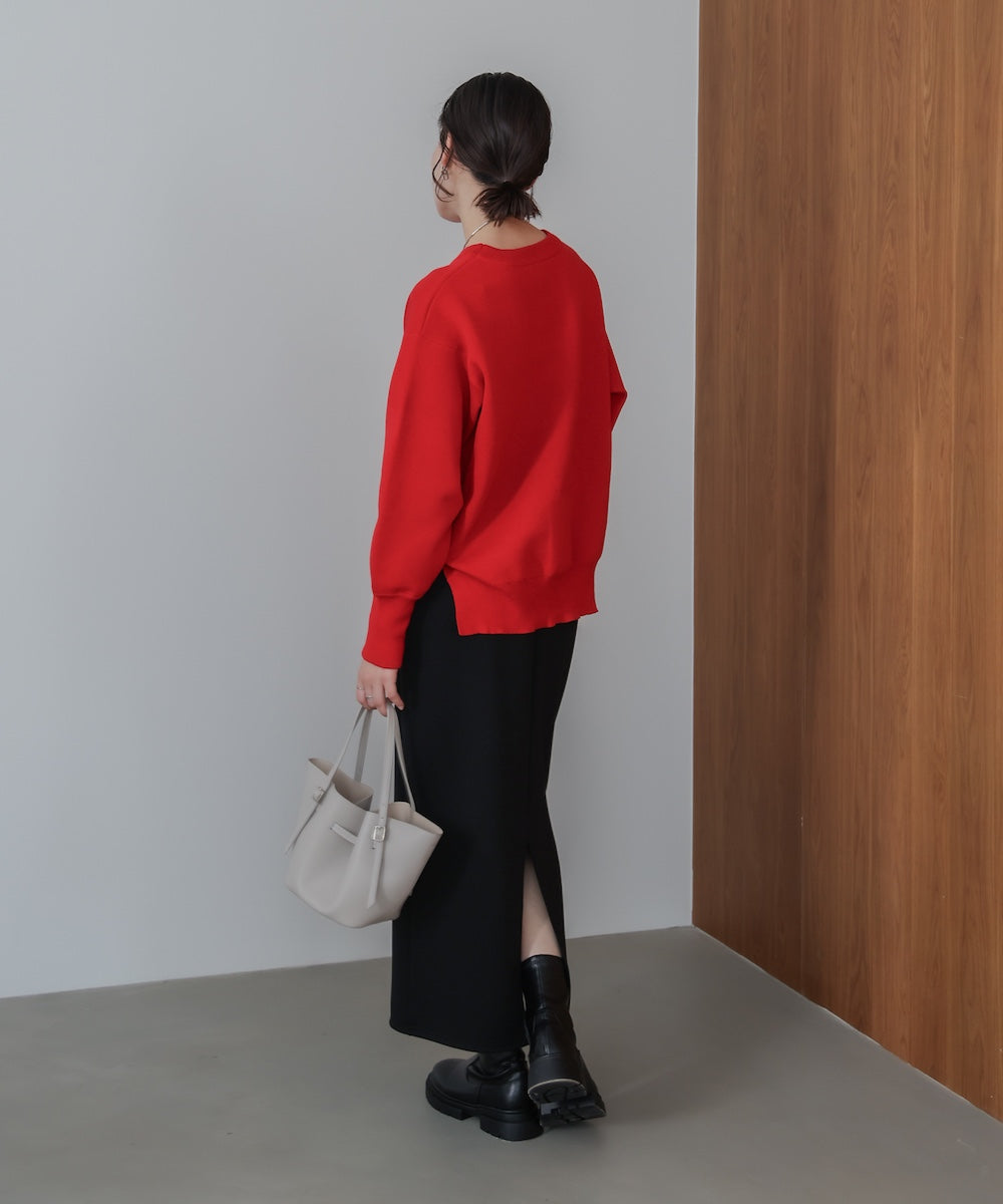 スウェットライクロゴニット