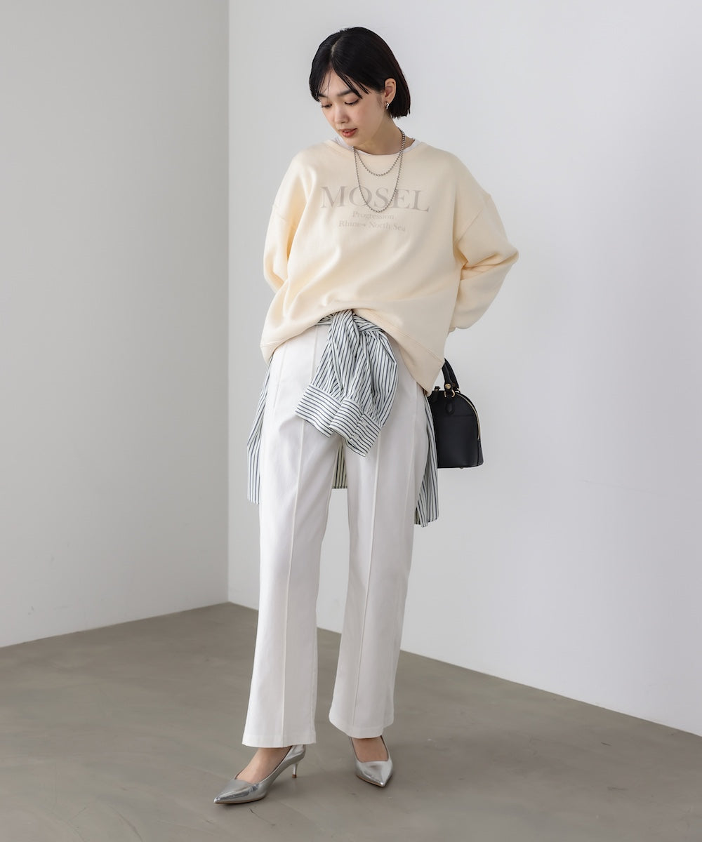 MOSELフロッキーロゴプルオーバー