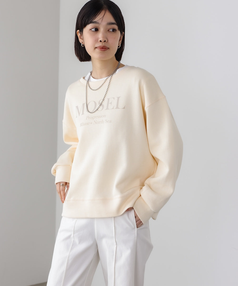 MOSELフロッキーロゴプルオーバー