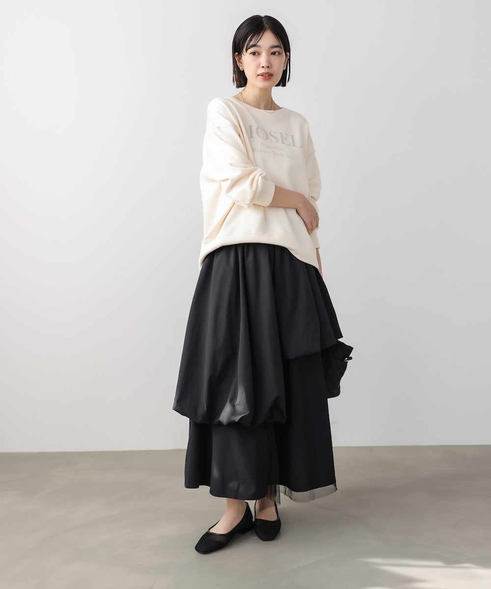 MOSELフロッキーロゴプルオーバー