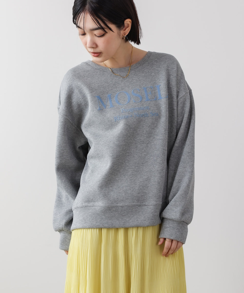 MOSELフロッキーロゴプルオーバー
