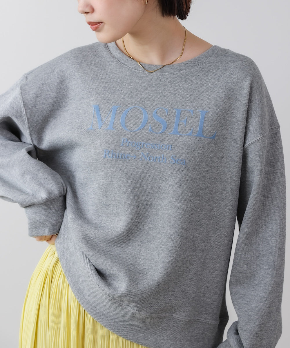 MOSELフロッキーロゴプルオーバー