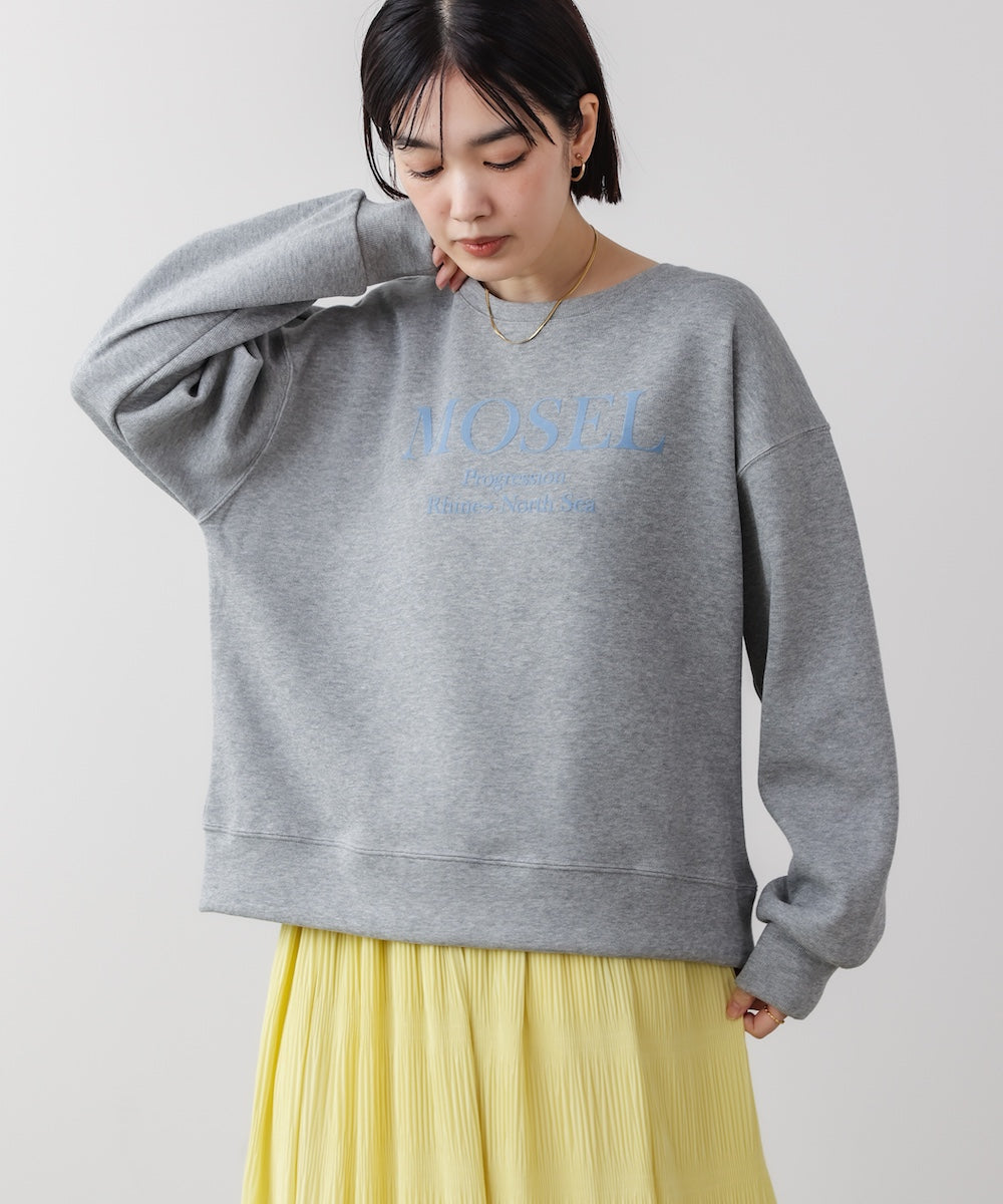 MOSELフロッキーロゴプルオーバー