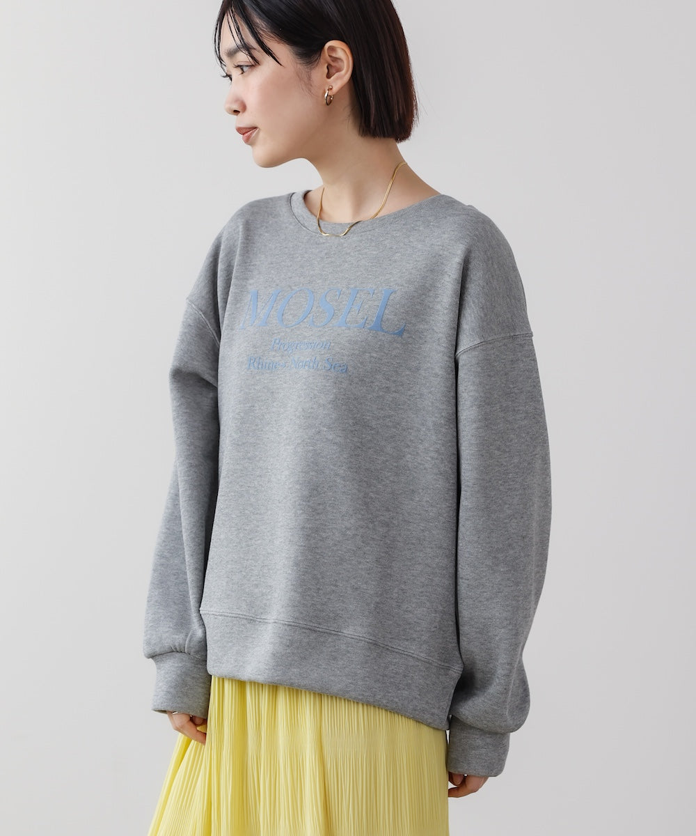 MOSELフロッキーロゴプルオーバー