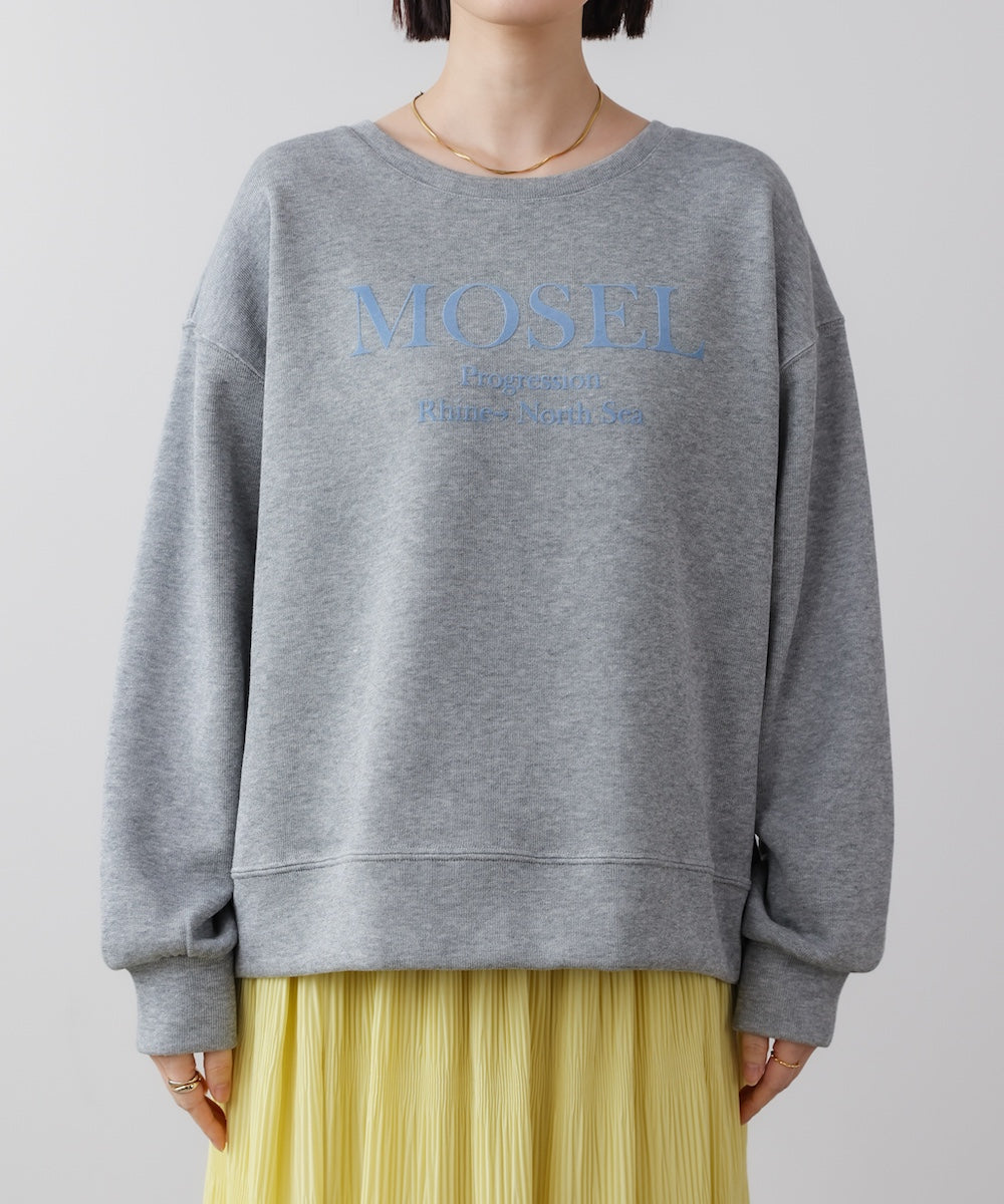 MOSELフロッキーロゴプルオーバー