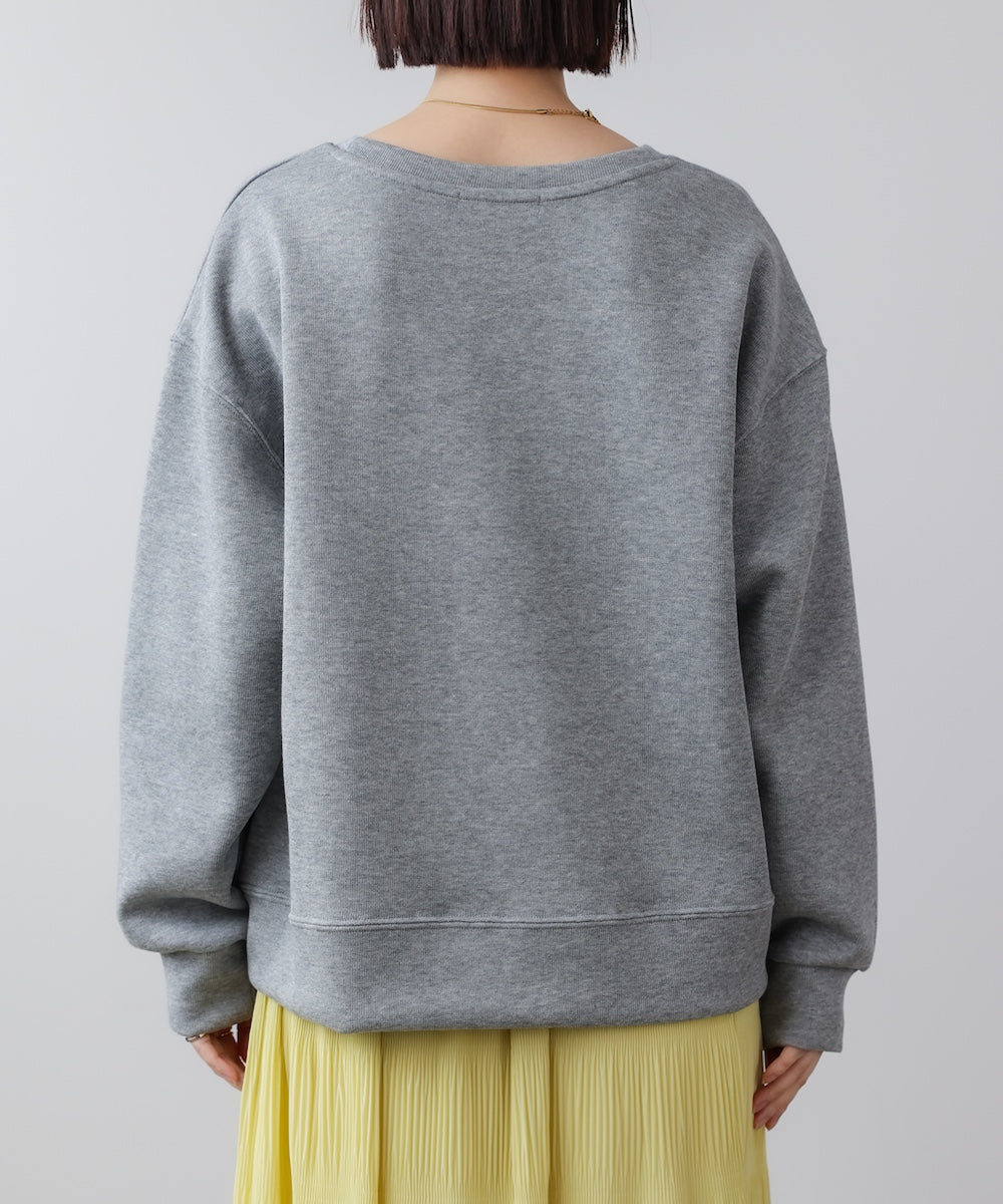 MOSELフロッキーロゴプルオーバー