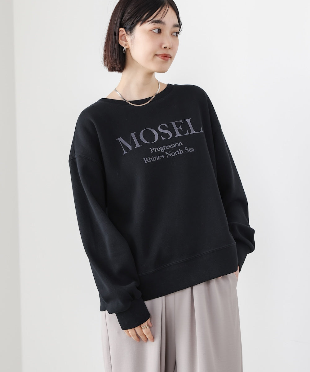 MOSELフロッキーロゴプルオーバー