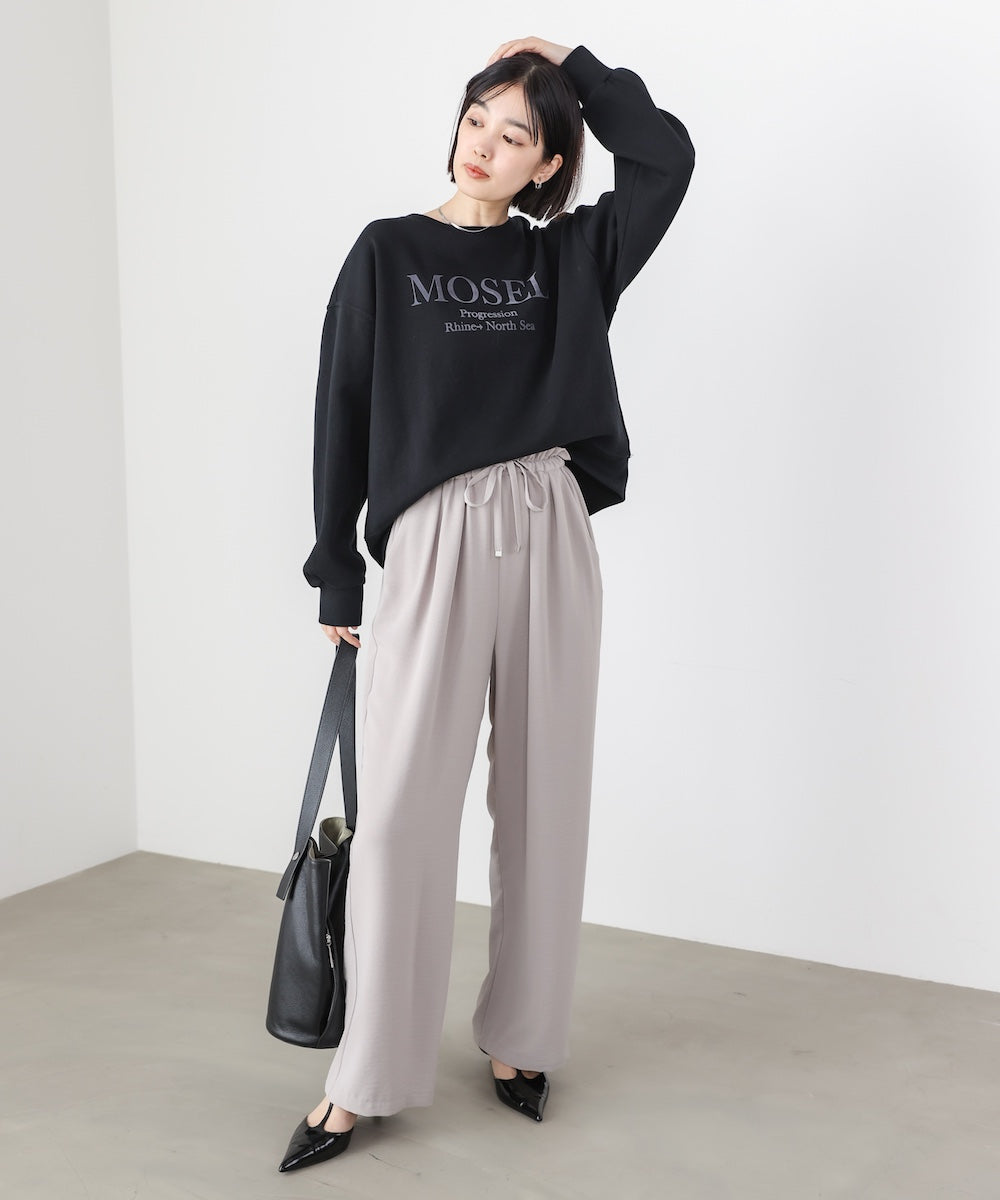 MOSELフロッキーロゴプルオーバー