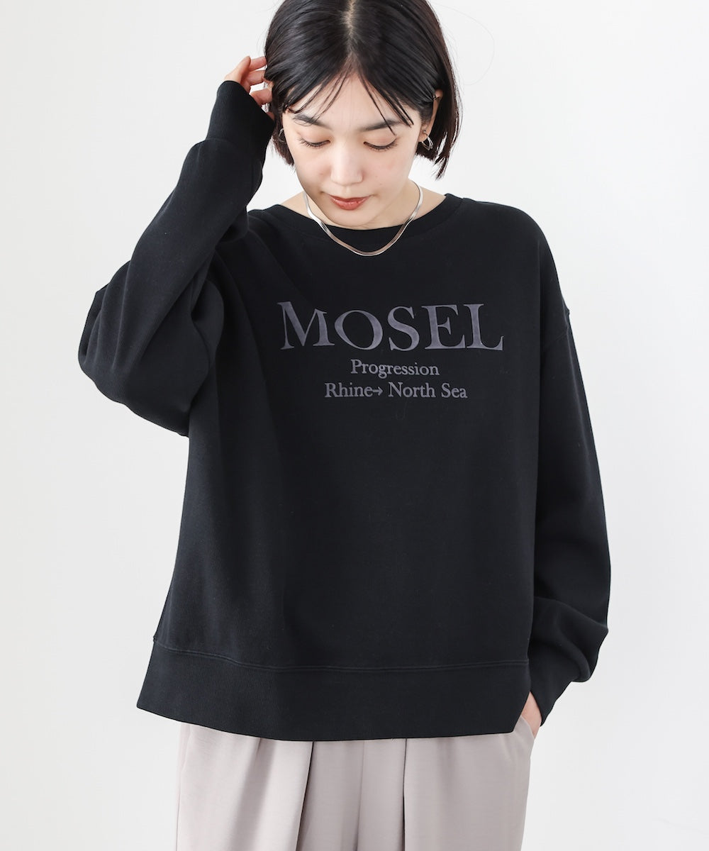 MOSELフロッキーロゴプルオーバー