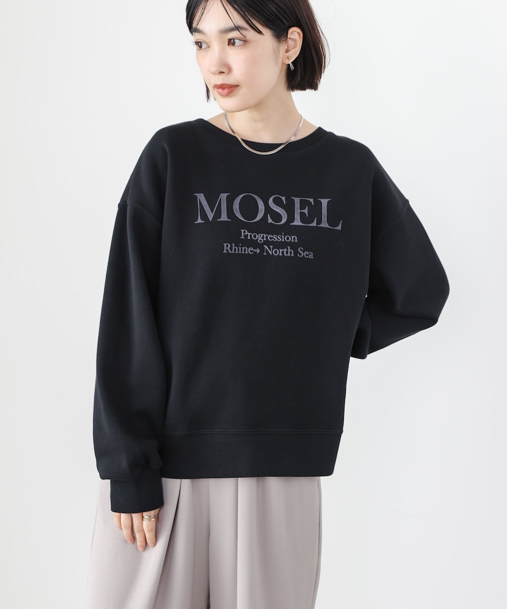 MOSELフロッキーロゴプルオーバー