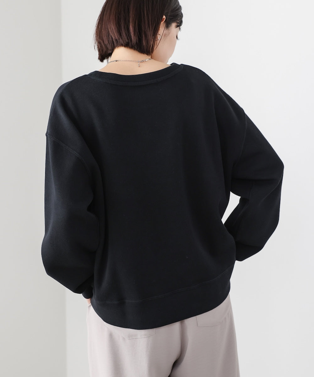 MOSELフロッキーロゴプルオーバー