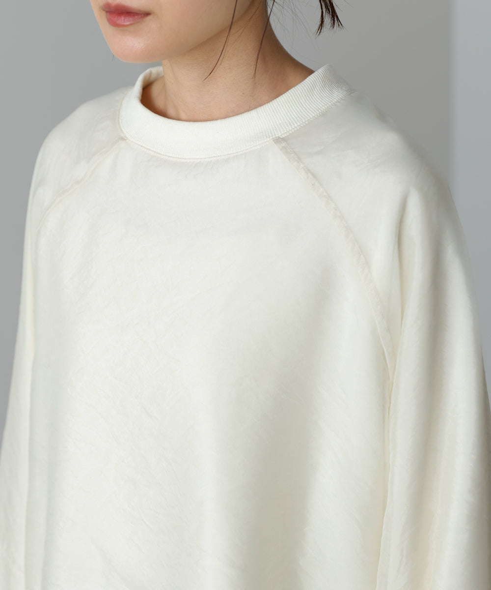 シアーレイヤード裏毛スウェット