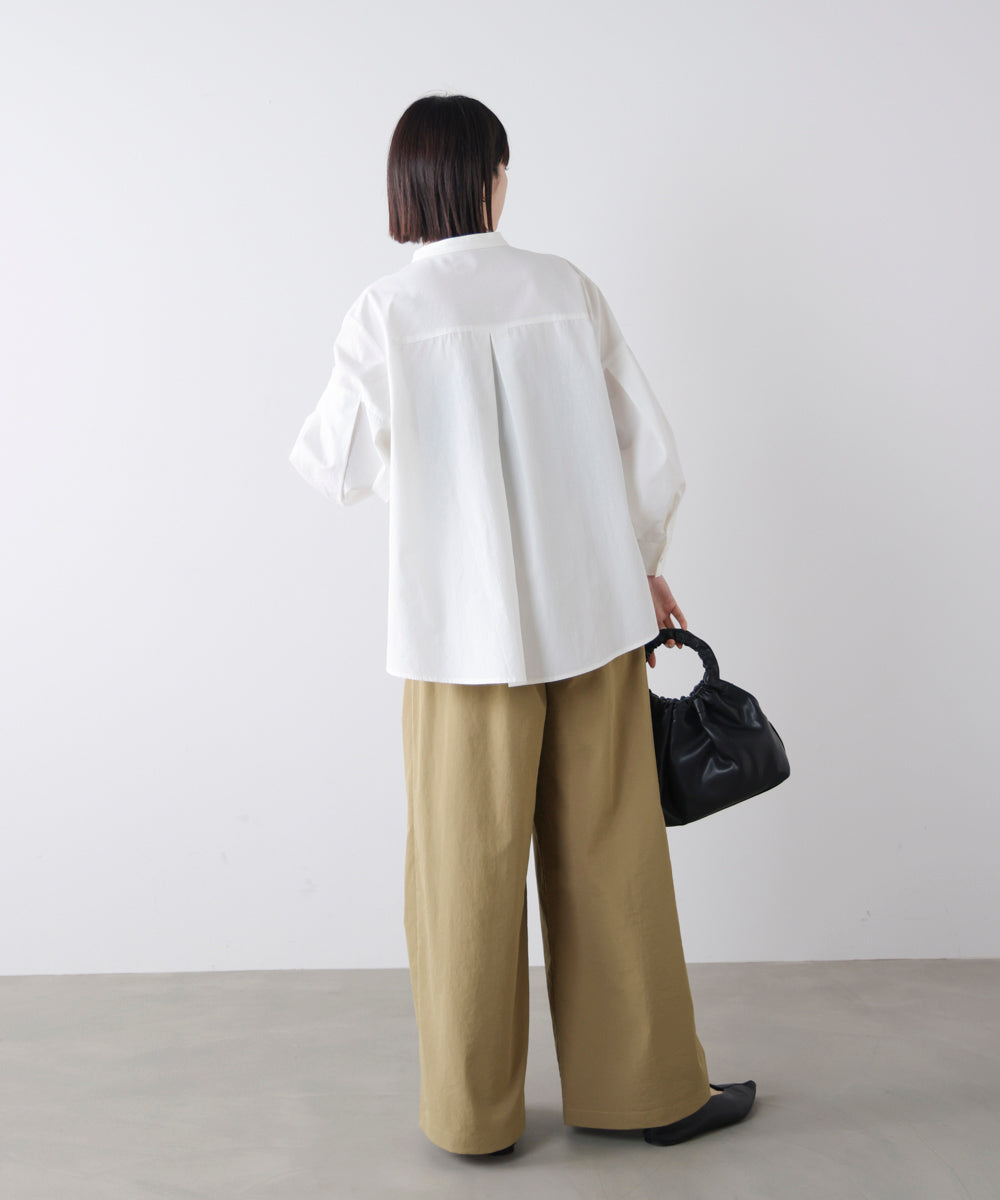 【UVカット】ストレッチテックチノワイドパンツ
