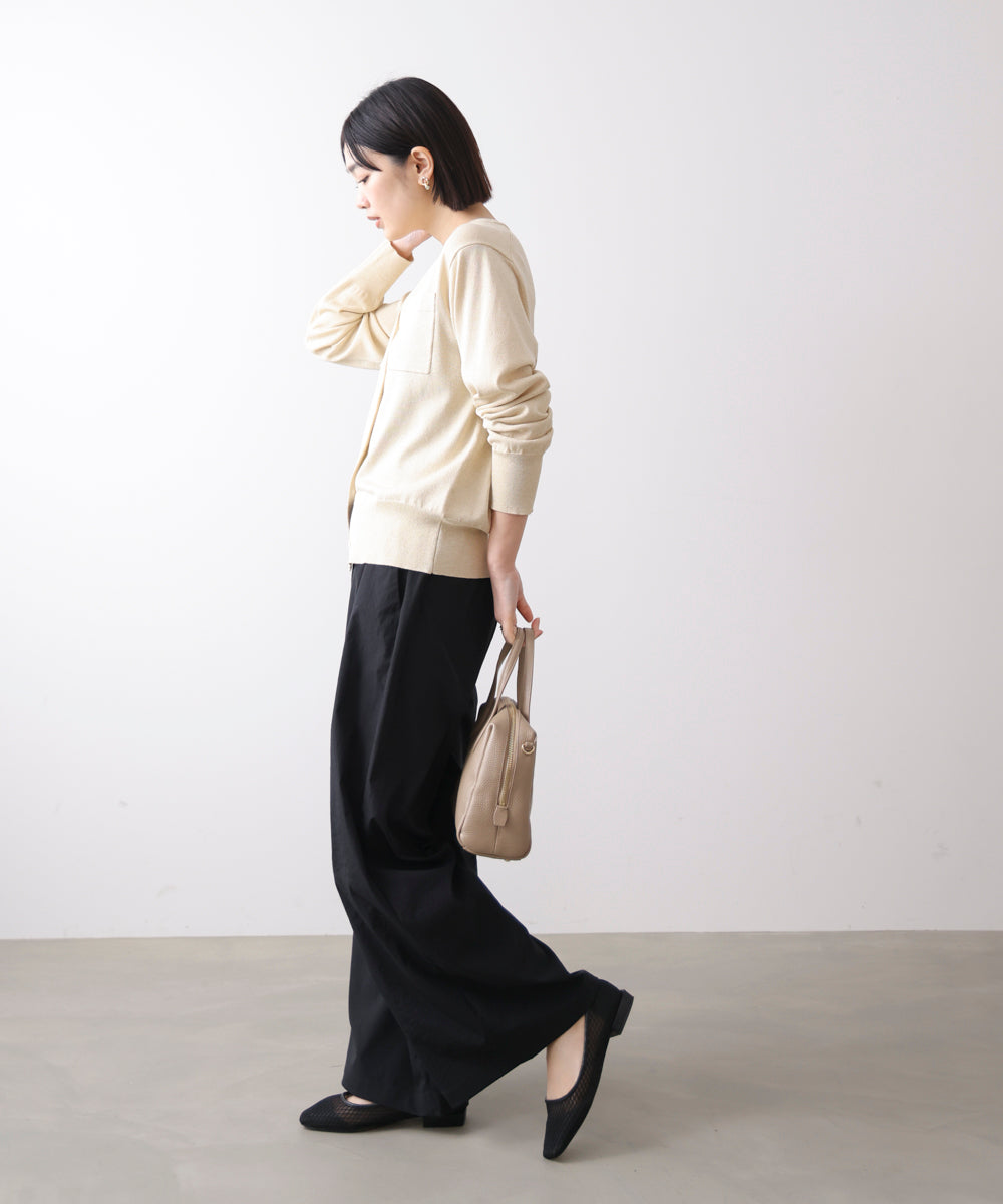 【UVカット】ストレッチテックチノワイドパンツ