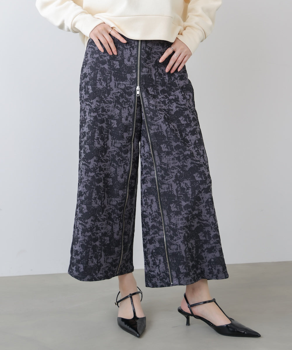 アソート柄ZIPパンツ