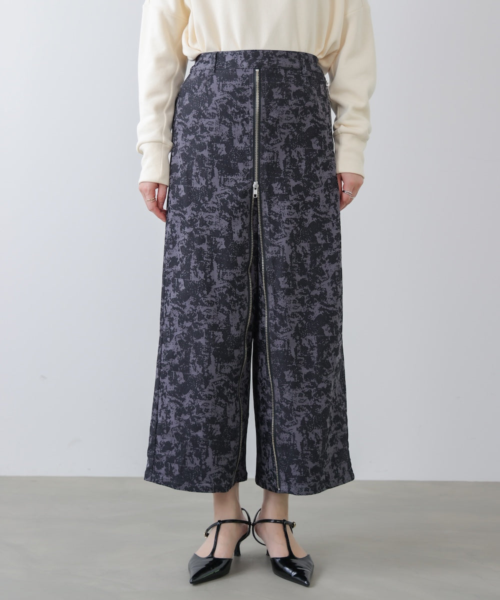 アソート柄ZIPパンツ