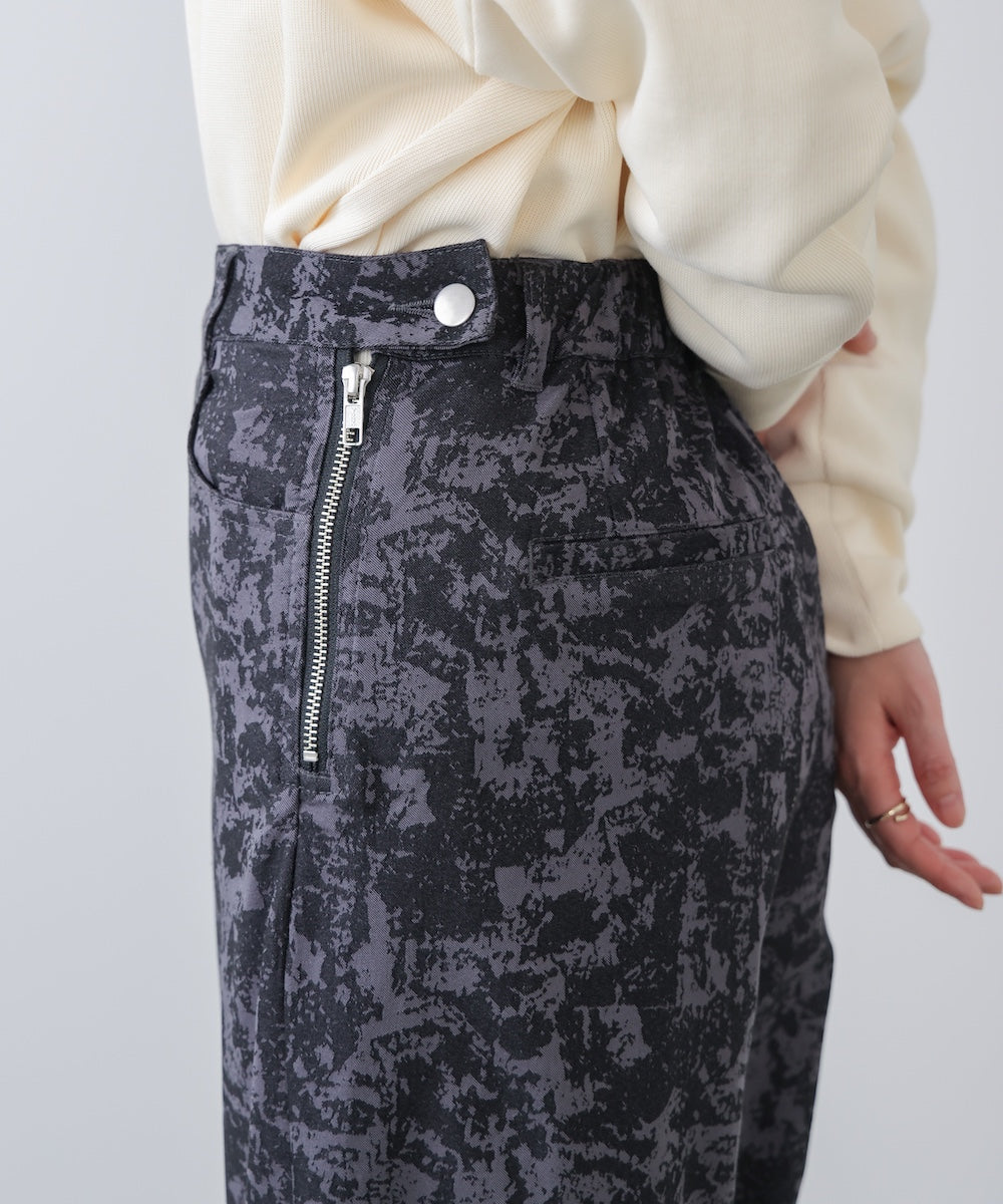 アソート柄ZIPパンツ