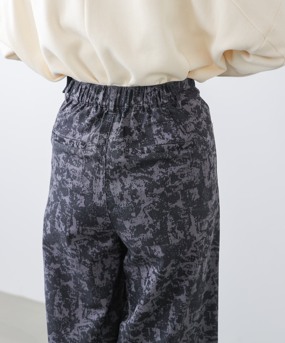アソート柄ZIPパンツ