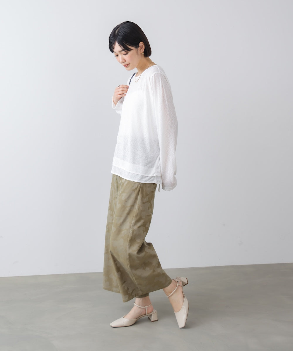 アソート柄ZIPパンツ