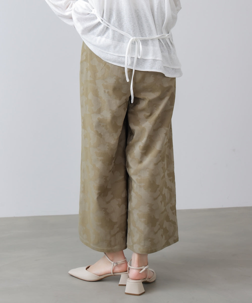 アソート柄ZIPパンツ