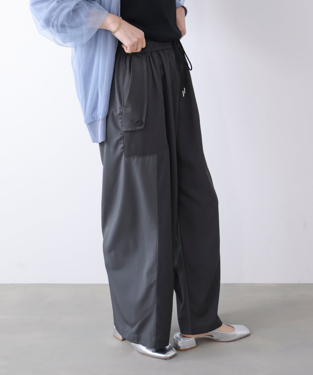 異素材ワークパンツ