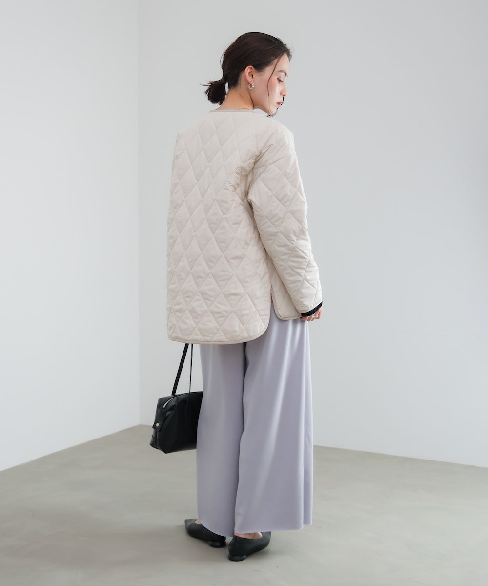 中綿キルティングアウター