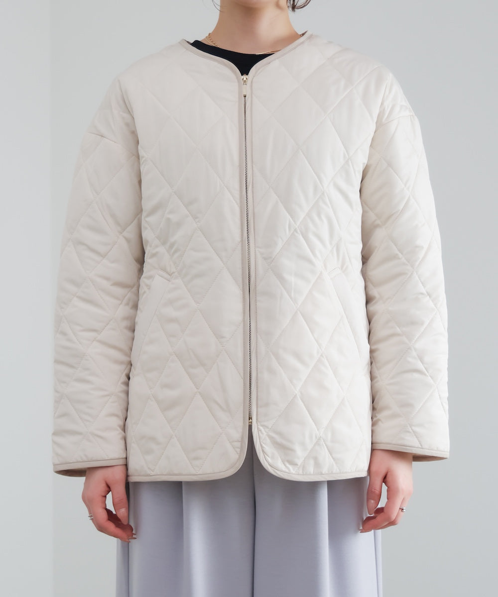 中綿キルティングアウター