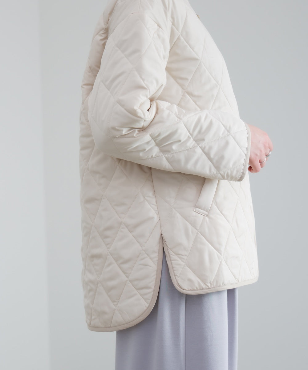 中綿キルティングアウター