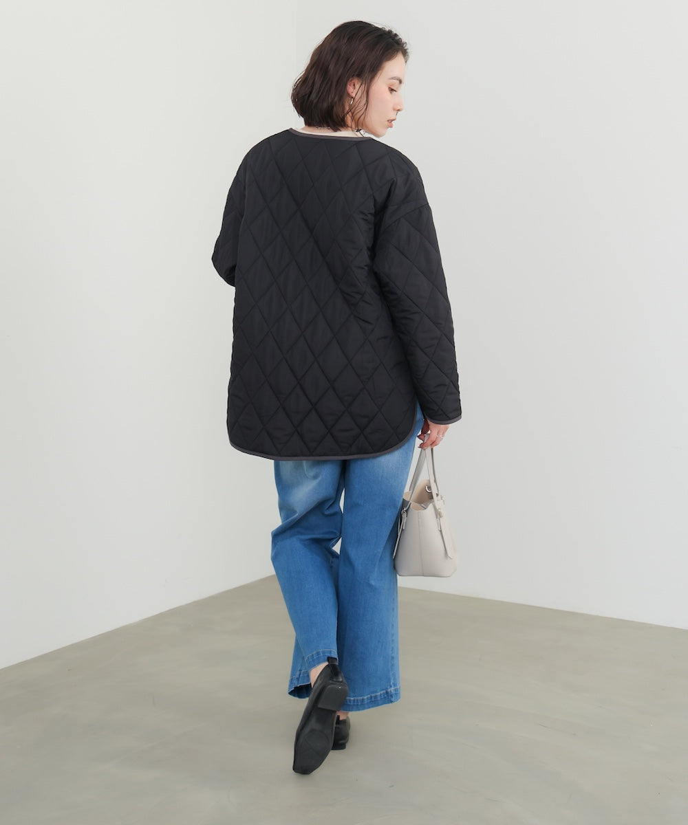 中綿キルティングアウター