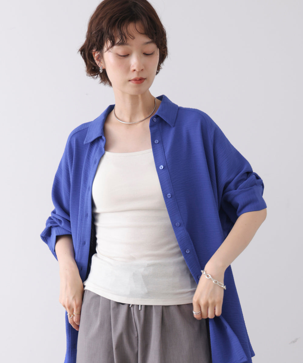 【新色追加】麻ライクAラインチュニック