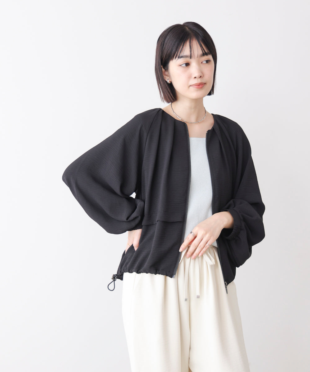 【夏の最適コンビ対象】麻ライクドロストジャケット