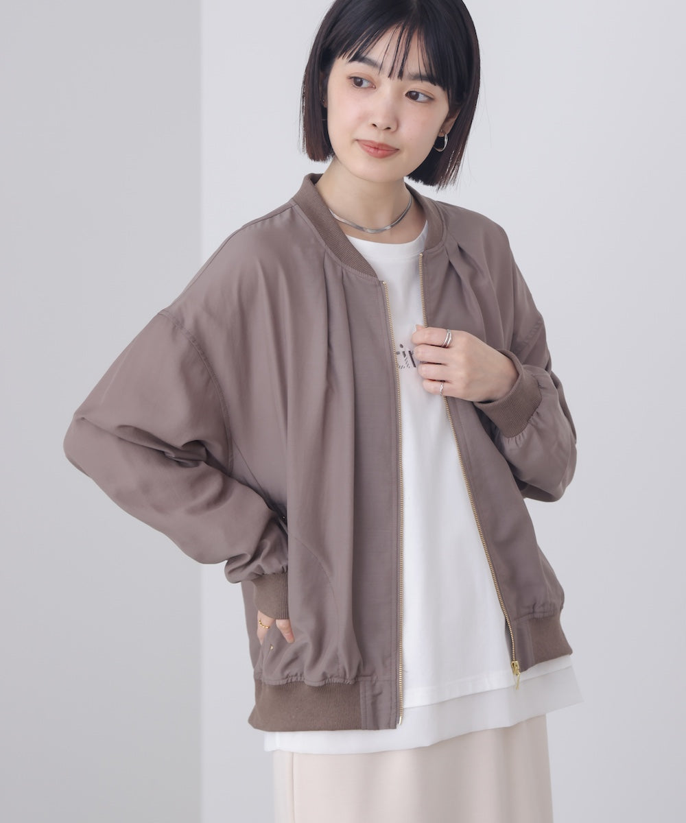 【WEB限定】シアーMA1ブルゾン