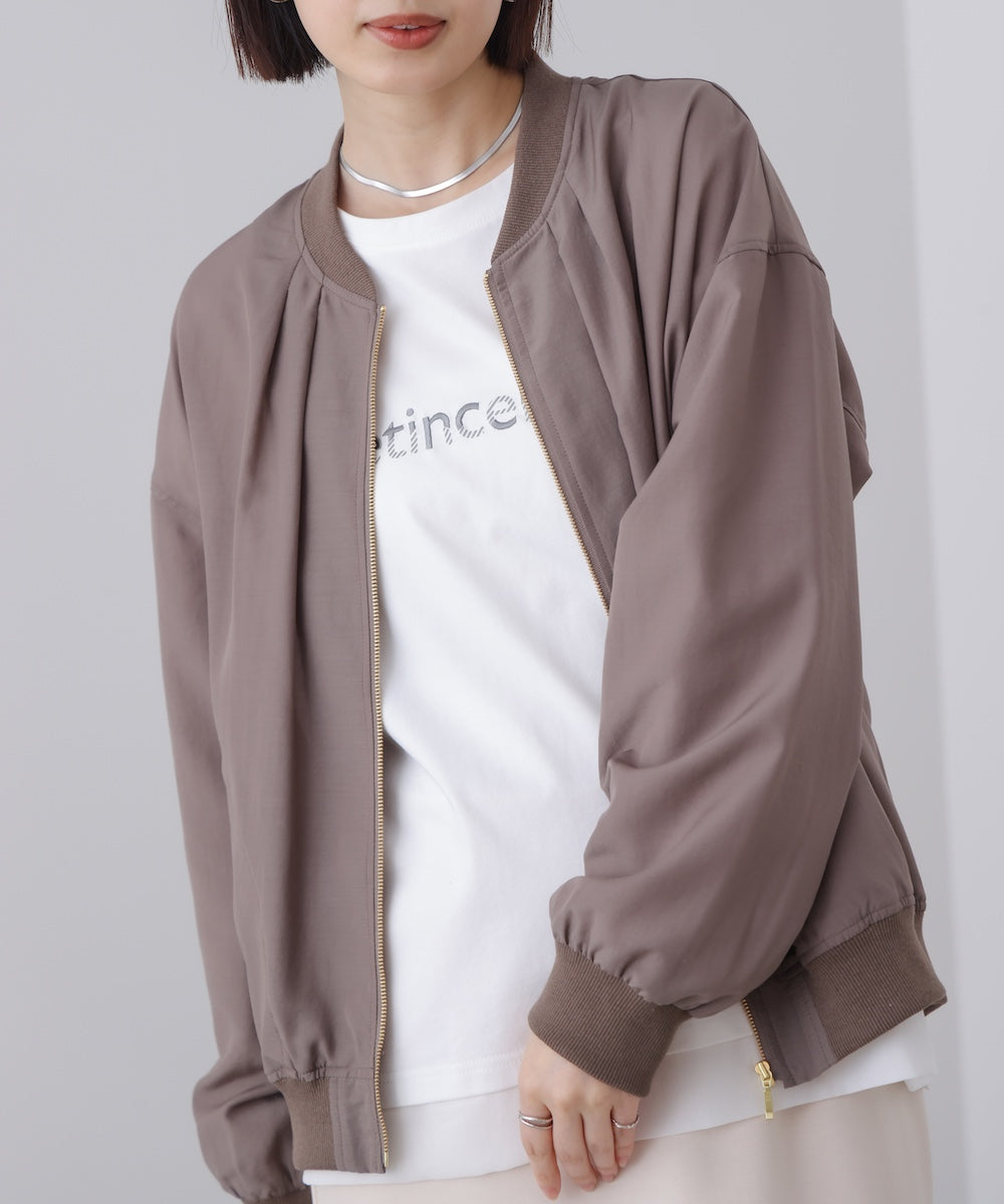 【WEB限定】シアーMA1ブルゾン