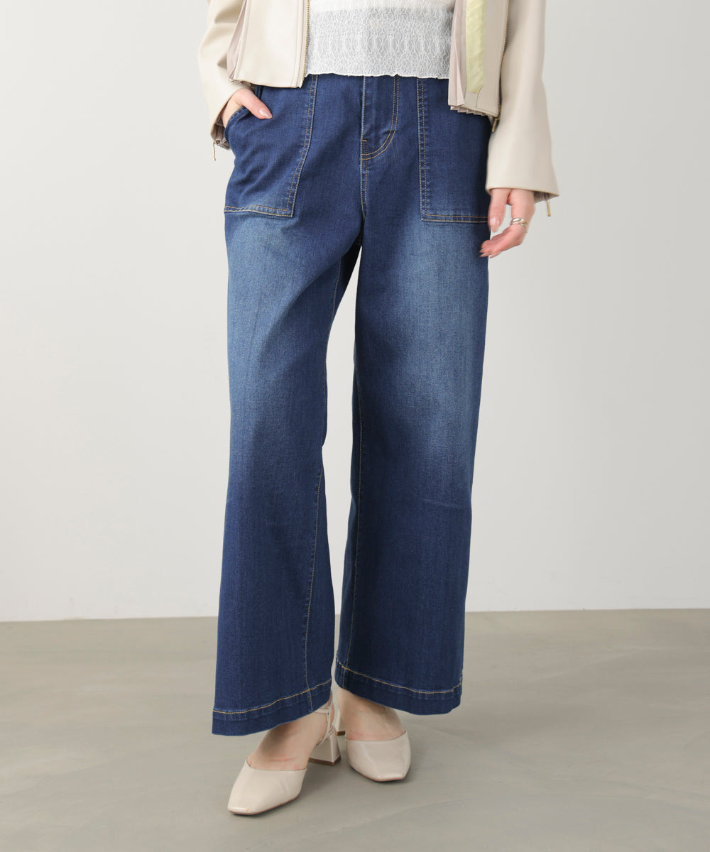 デニムベーカーパンツ