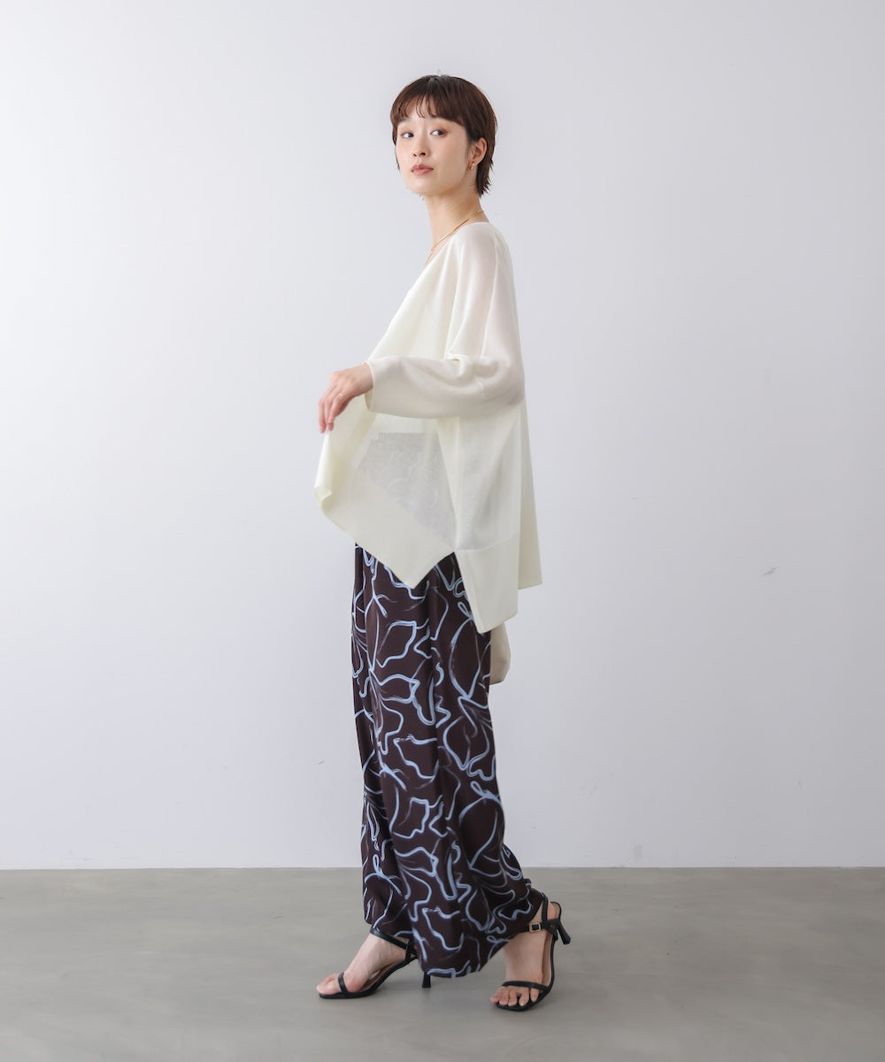 【新色追加】UVサラサラBOXシルエット前後差カーデ