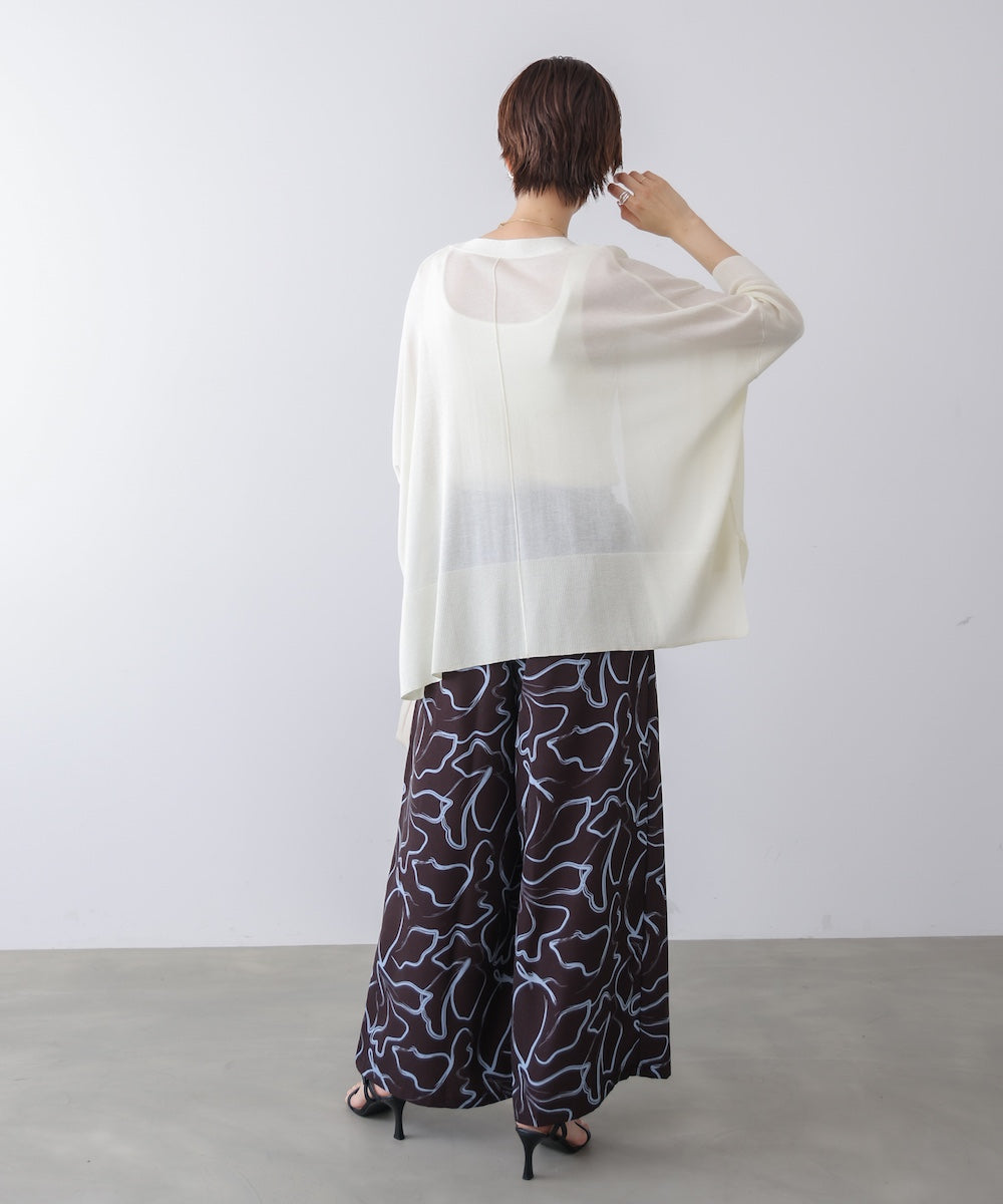 【新色追加】UVサラサラBOXシルエット前後差カーデ