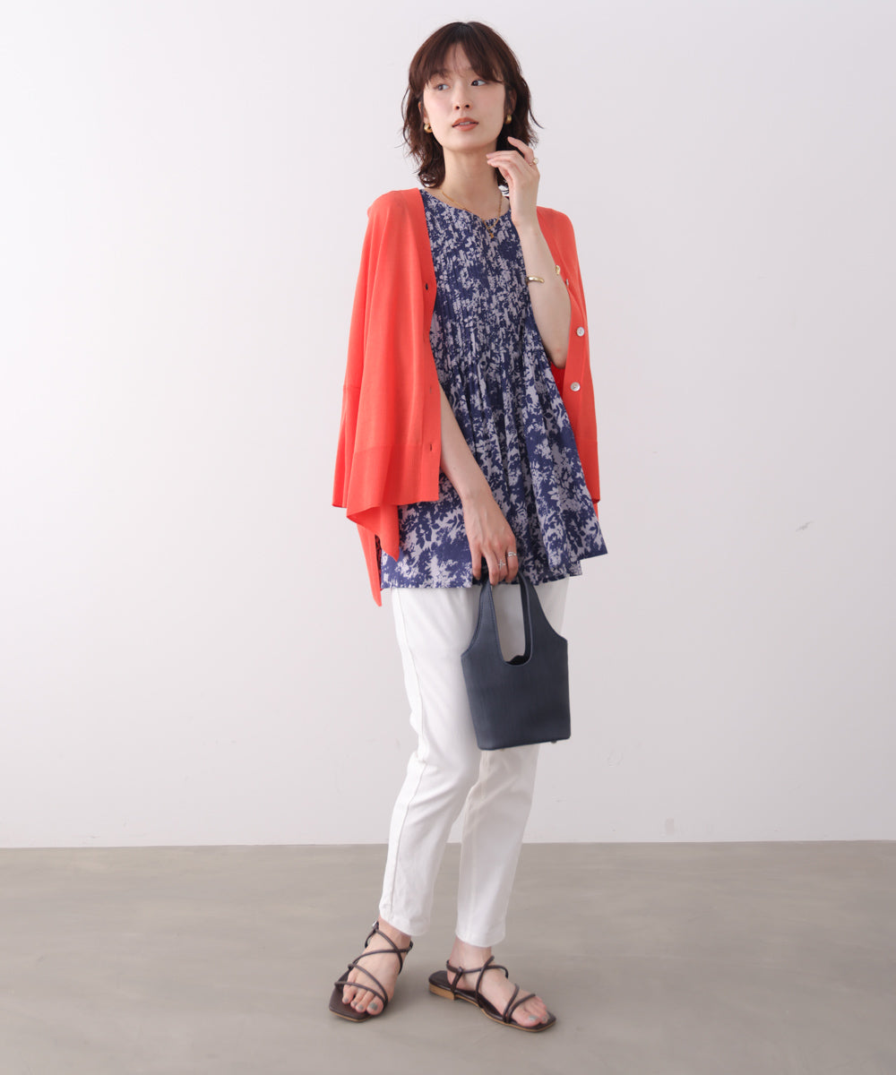 【新色追加】UVサラサラBOXシルエット前後差カーデ