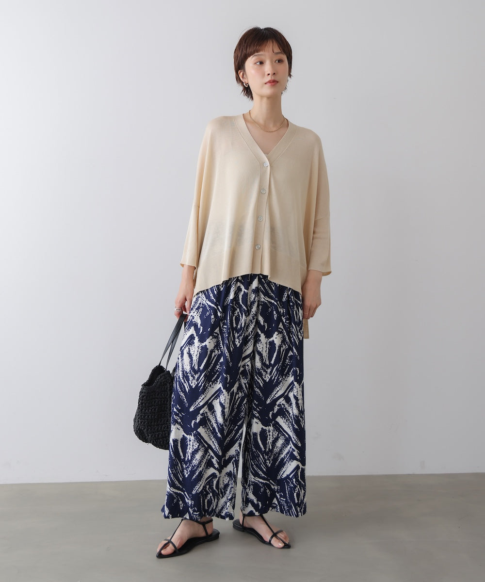 【新色追加】UVサラサラBOXシルエット前後差カーデ
