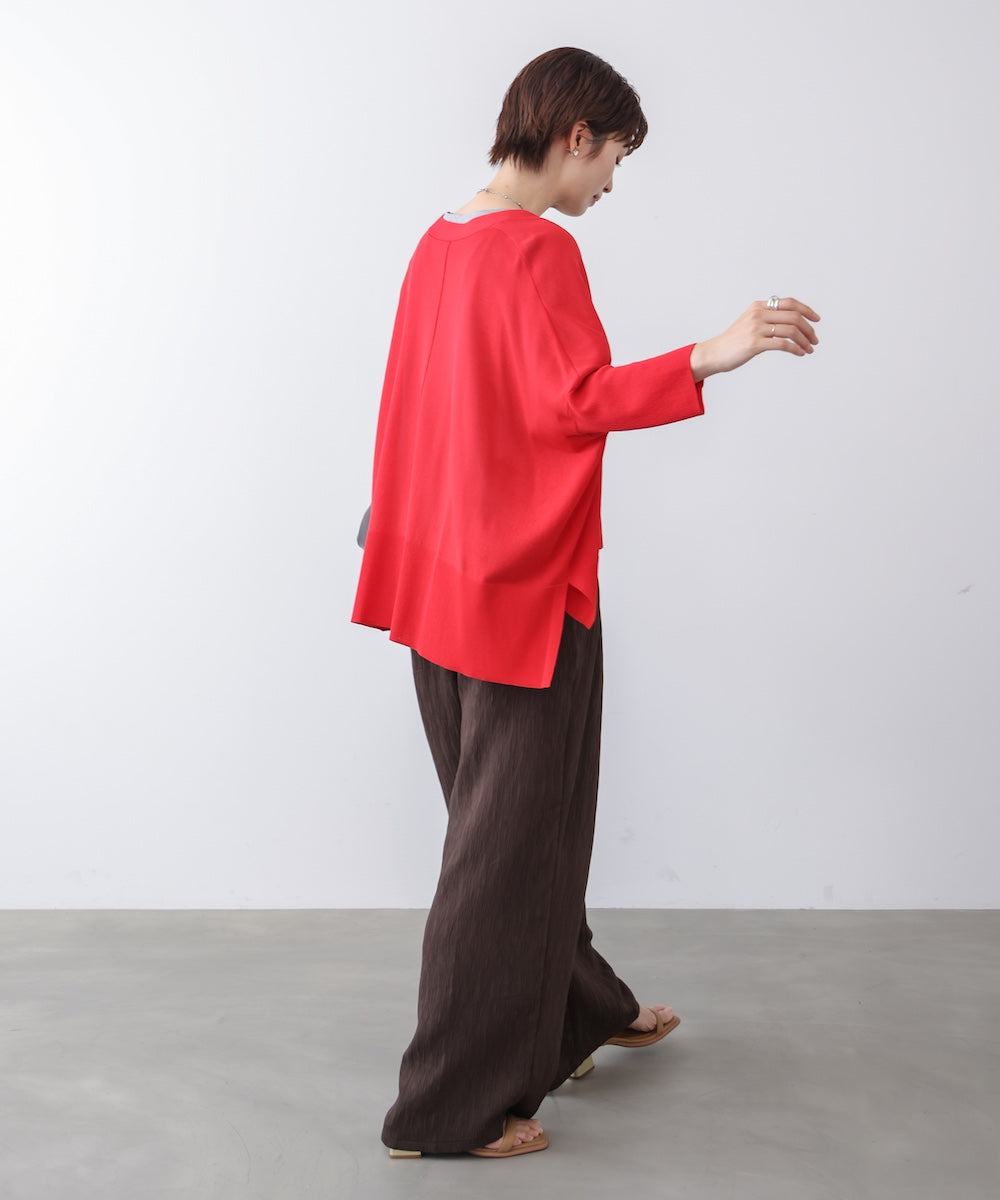 【新色追加】UVサラサラBOXシルエット前後差カーデ