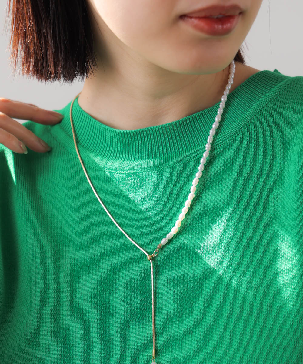 ニットセットレイヤードプルオーバー