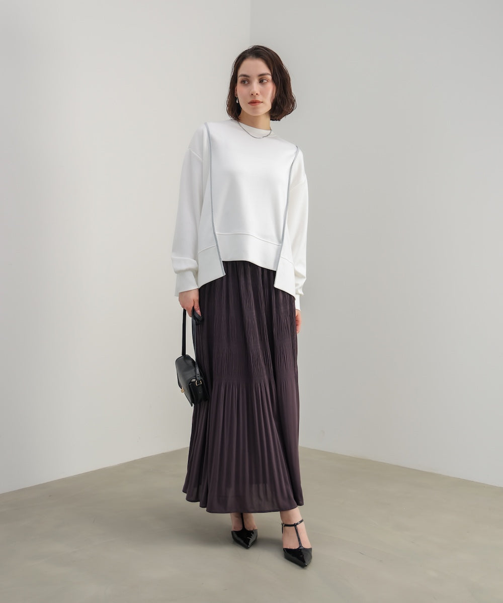 パウンドストレッチバックZipプルオーバー